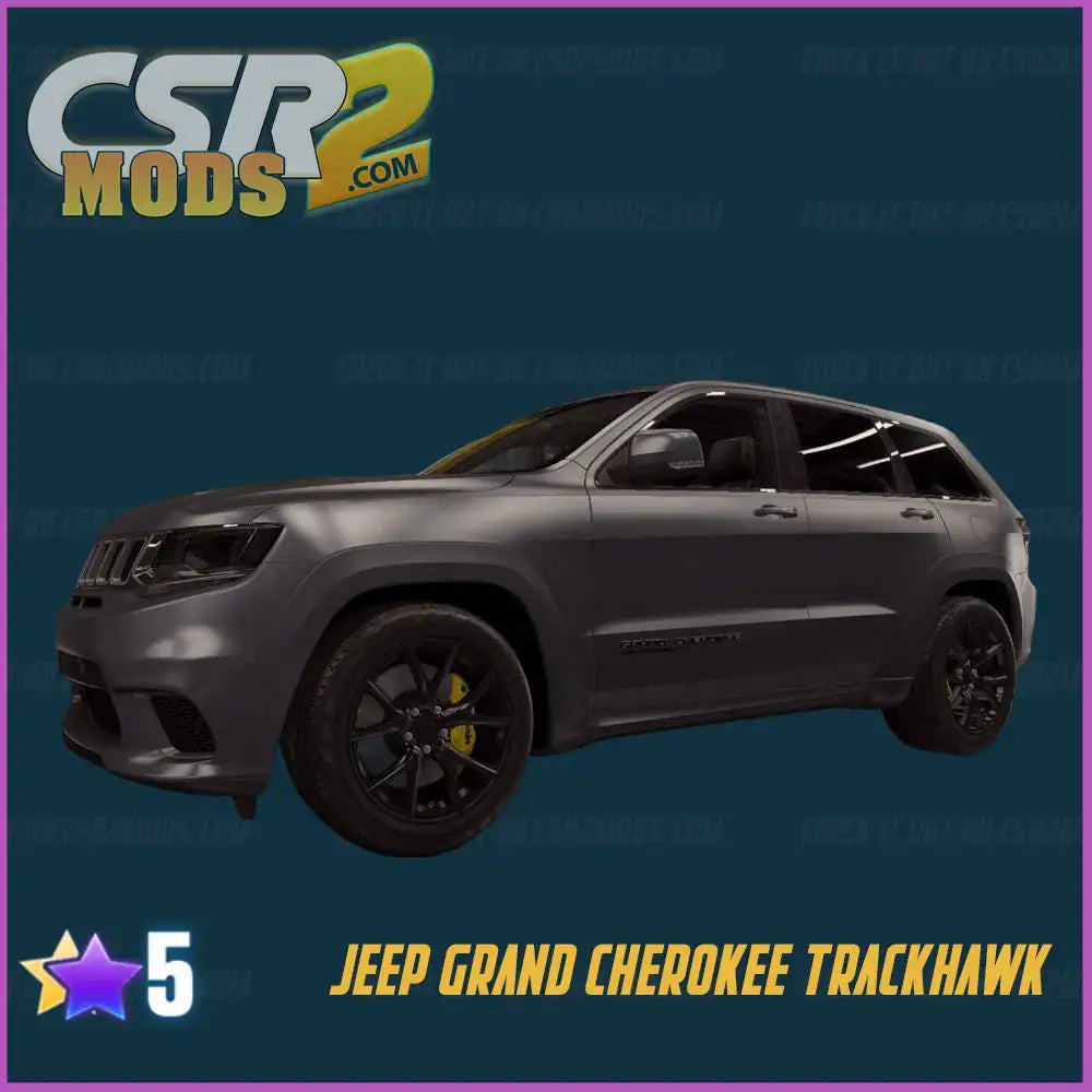 CSR2 JEEP GRAND CHEROKEE TRACKHAWK - CSR RACING 2 MODS