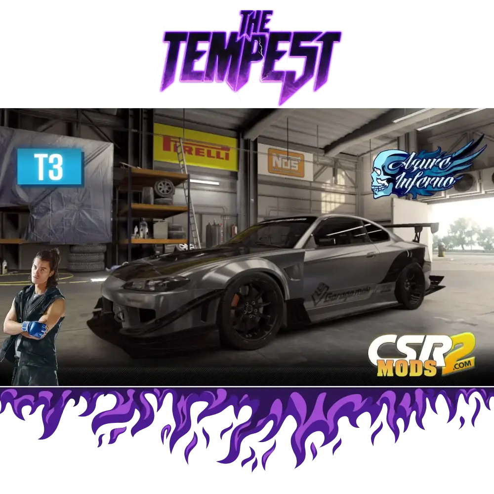 CSR2 KIYIYA’S NISSAN SILVIA (S15) PURPLE STAR’S - CSR