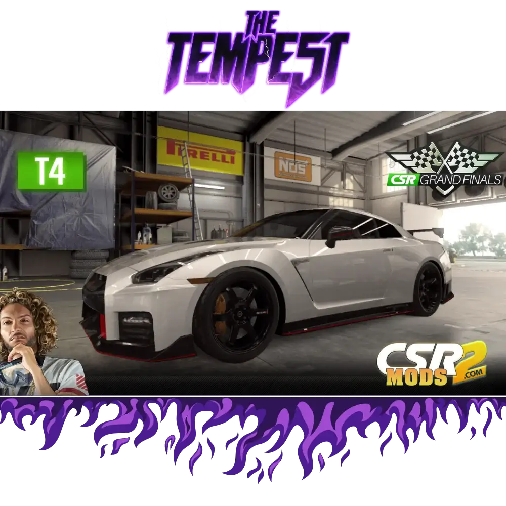 CSR2 KJ’S NISSAN GT-R NISMO (R35) PURPLE STAR’S - CSR