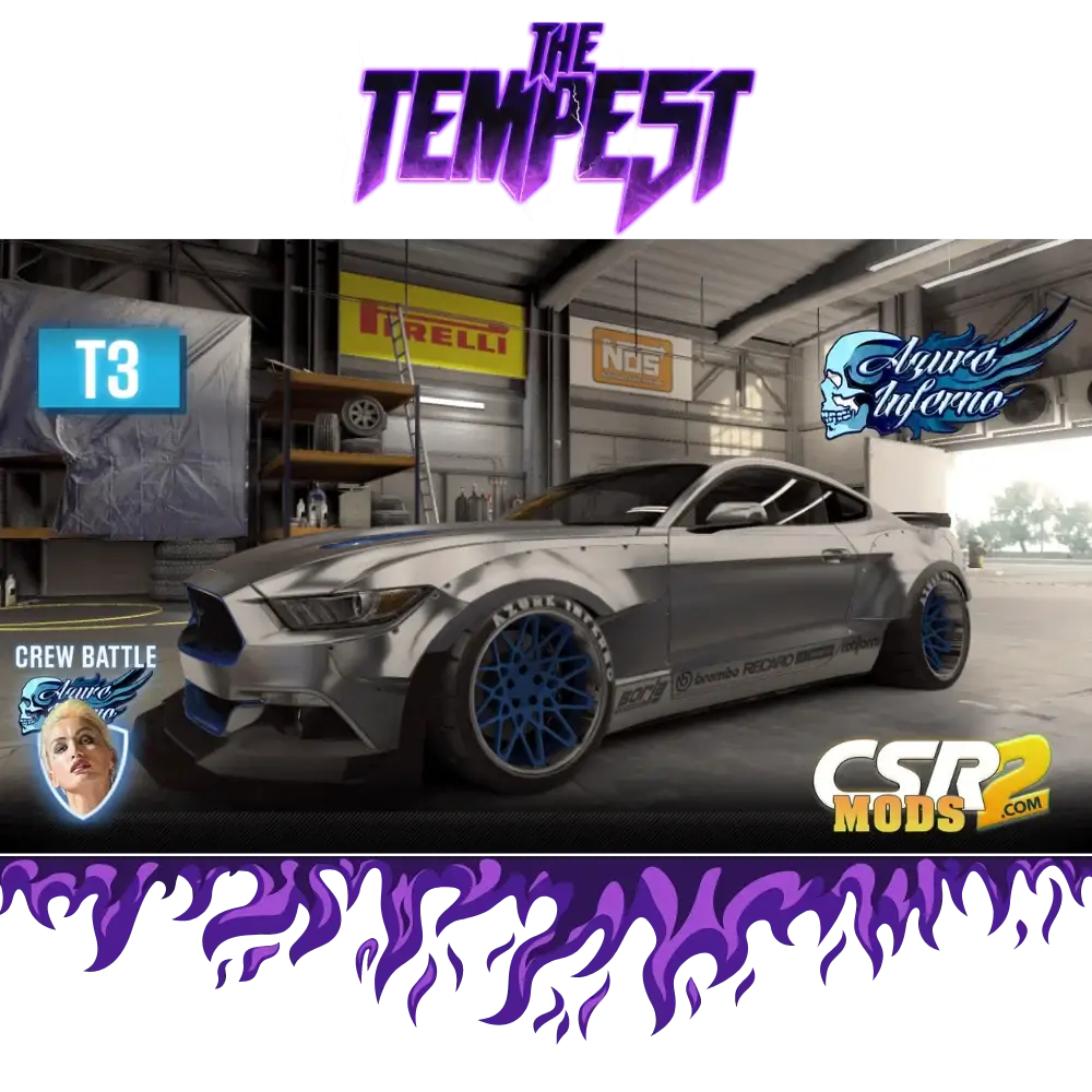 CSR2 KURTZ’S MUSTANG HPE750 PURPLE STAR’S - CSR RACING