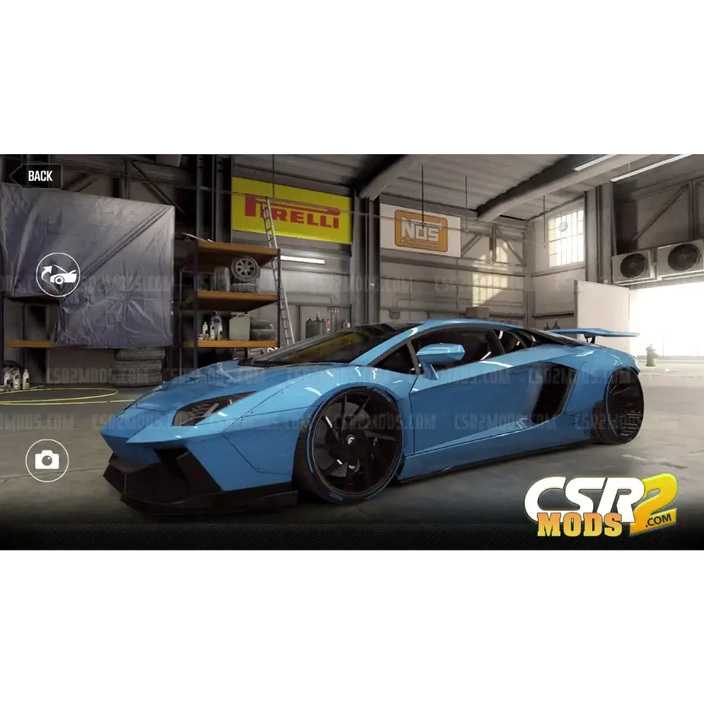 CSR2 LB AVENTADOR COUPÉ GOLD STAR’S - CSR RACING 2 MODS