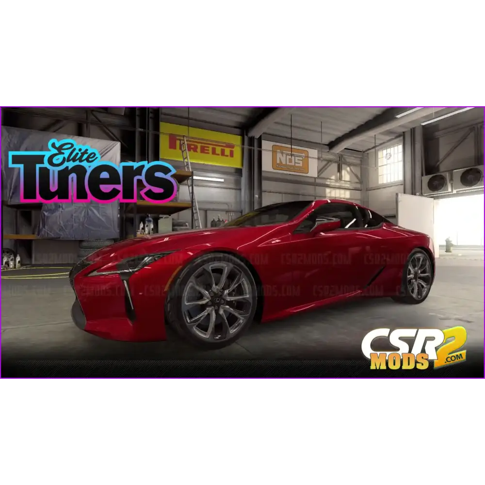 CSR2 LEXUS LC 500 TNR 2018 - CSR RACING 2 MODS