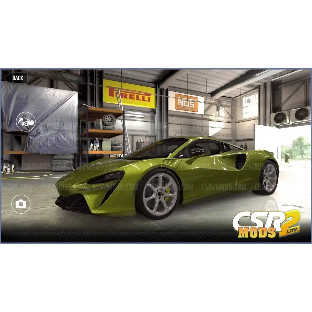 CSR2 MCLAREN ARTURA GOLD STAR’S - CSR RACING 2 MODS