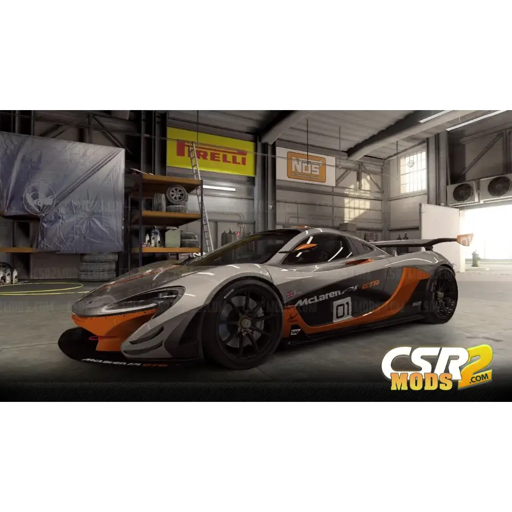 CSR2 MCLAREN P1 GTR “PEBBLE BEACH” PURPLE STAR’S