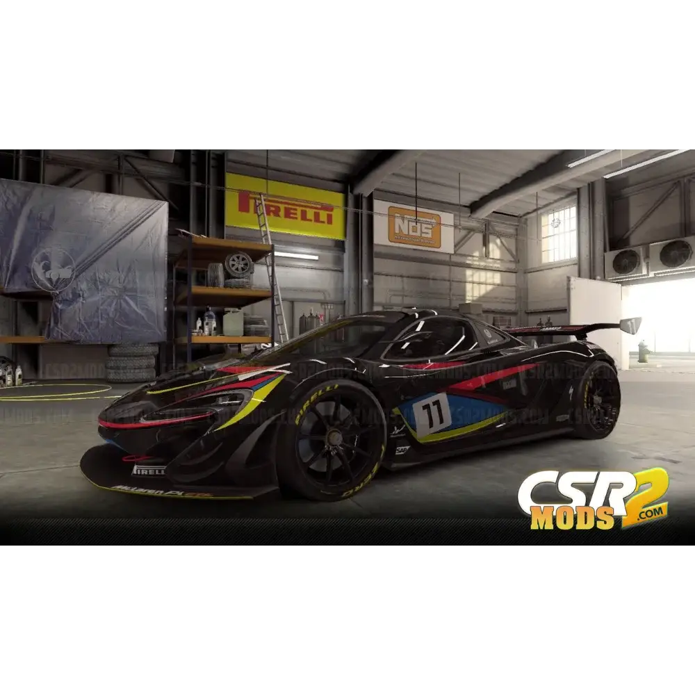 CSR2 MCLAREN P1 GTR PURPLE STAR’S - CSR RACING 2 MODS