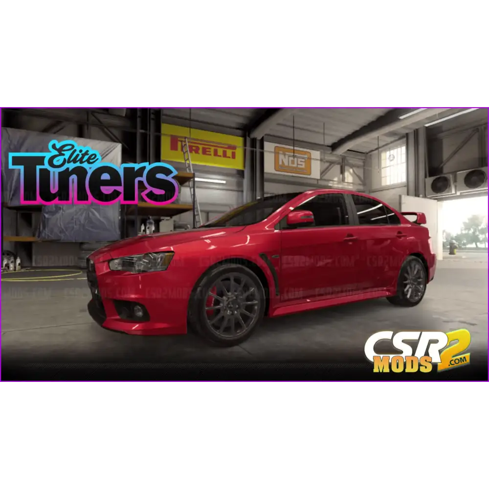 CSR2 MITSUBISHI LANCER EVOLUTION FINAL EDITION PURPLE