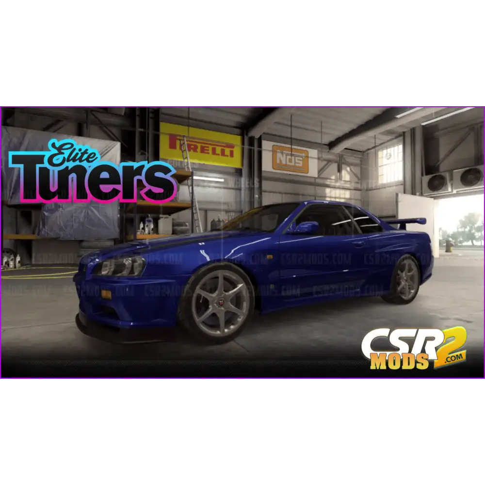 CSR2 NISSAN SKYLINE GT-R (R34) PURPLE STAR’S - CSR RACING