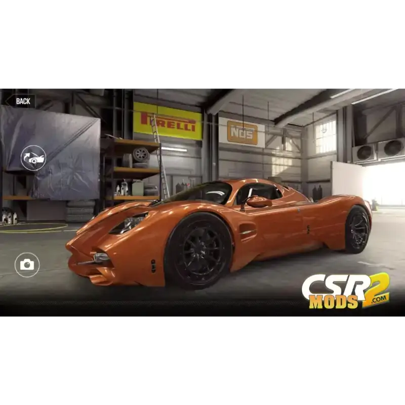 CSR2 PAGANI UTOPIA GOLD STAR’S - CSR RACING 2 MODS