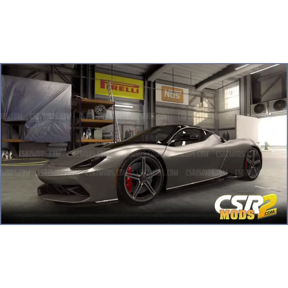 CSR2 PININFARINA BATTISTA GOLD STAR’S - CSR RACING 2 MODS