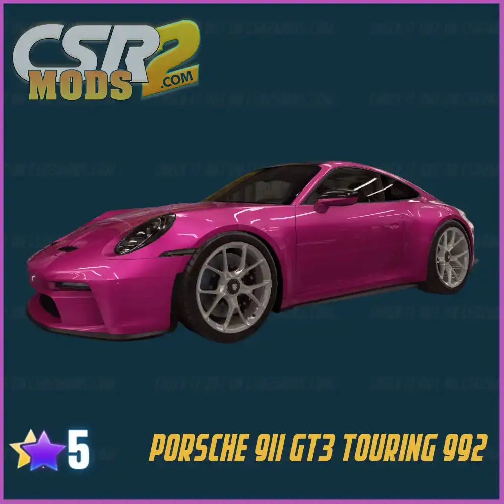 CSR2 PORSCHE 911 GT3 TOURING (992) - CSR RACING 2 MODS