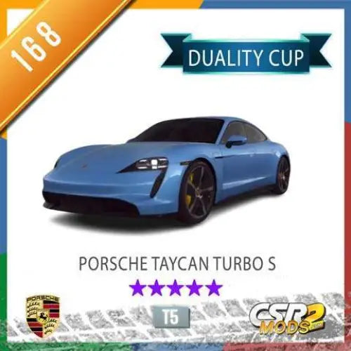 CSR2 PORSCHE TAYCAN TURBO S - CSR RACING 2 MODS