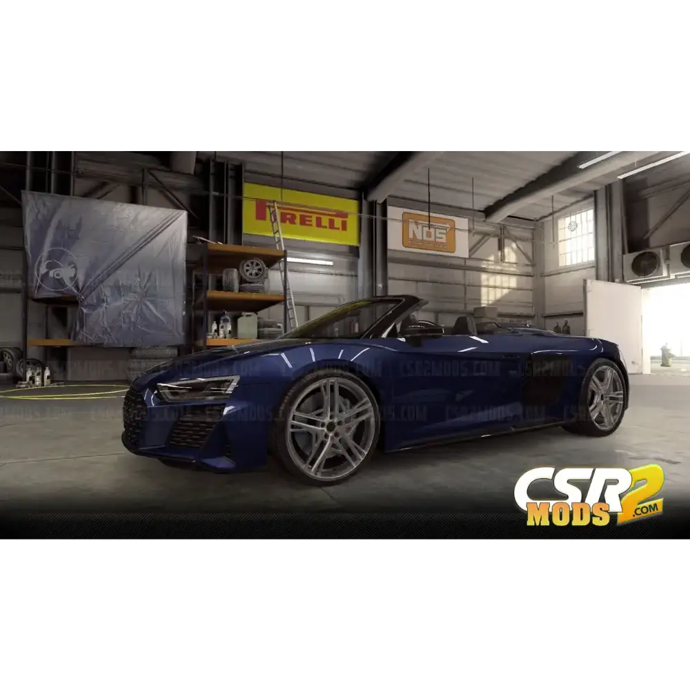 CSR2 R8 SPYDER V10 PURPLE STAR’S - CSR RACING 2 MODS