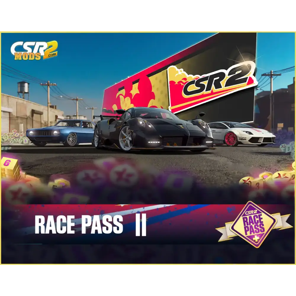 CSR2 RACE PASS SEASON 11 PREMIUM - CSR RACING 2 MODS