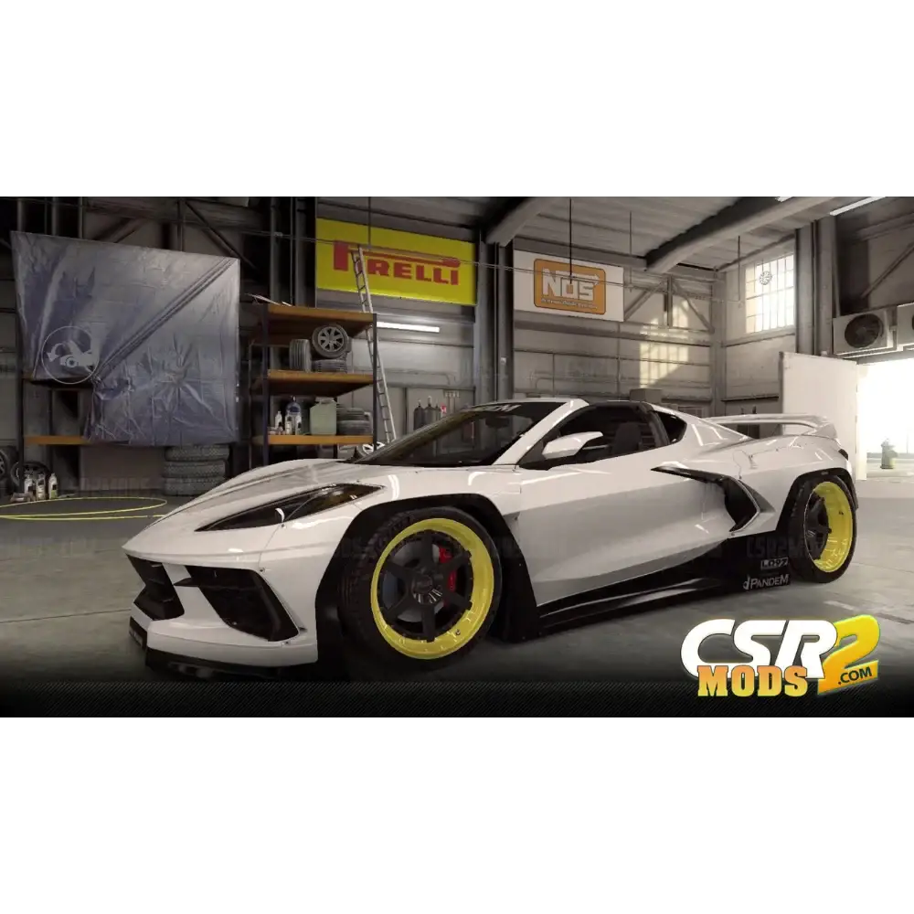 CSR2 ROCKET BUNNY CORVETTE STINGRAY PURPLE STAR’S - CSR