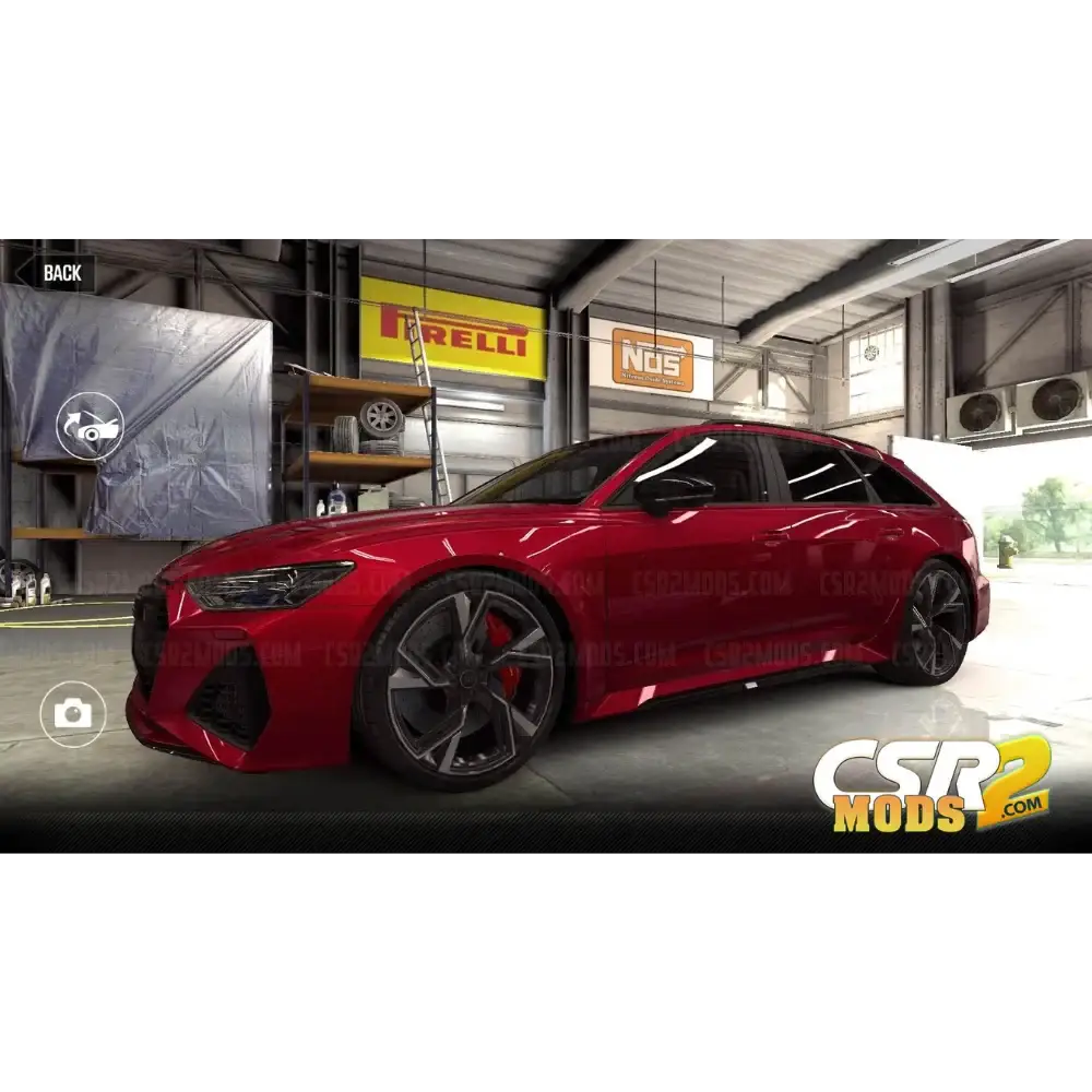 CSR2 RS6 AVANT GOLD STAR’S - CSR RACING 2 MODS