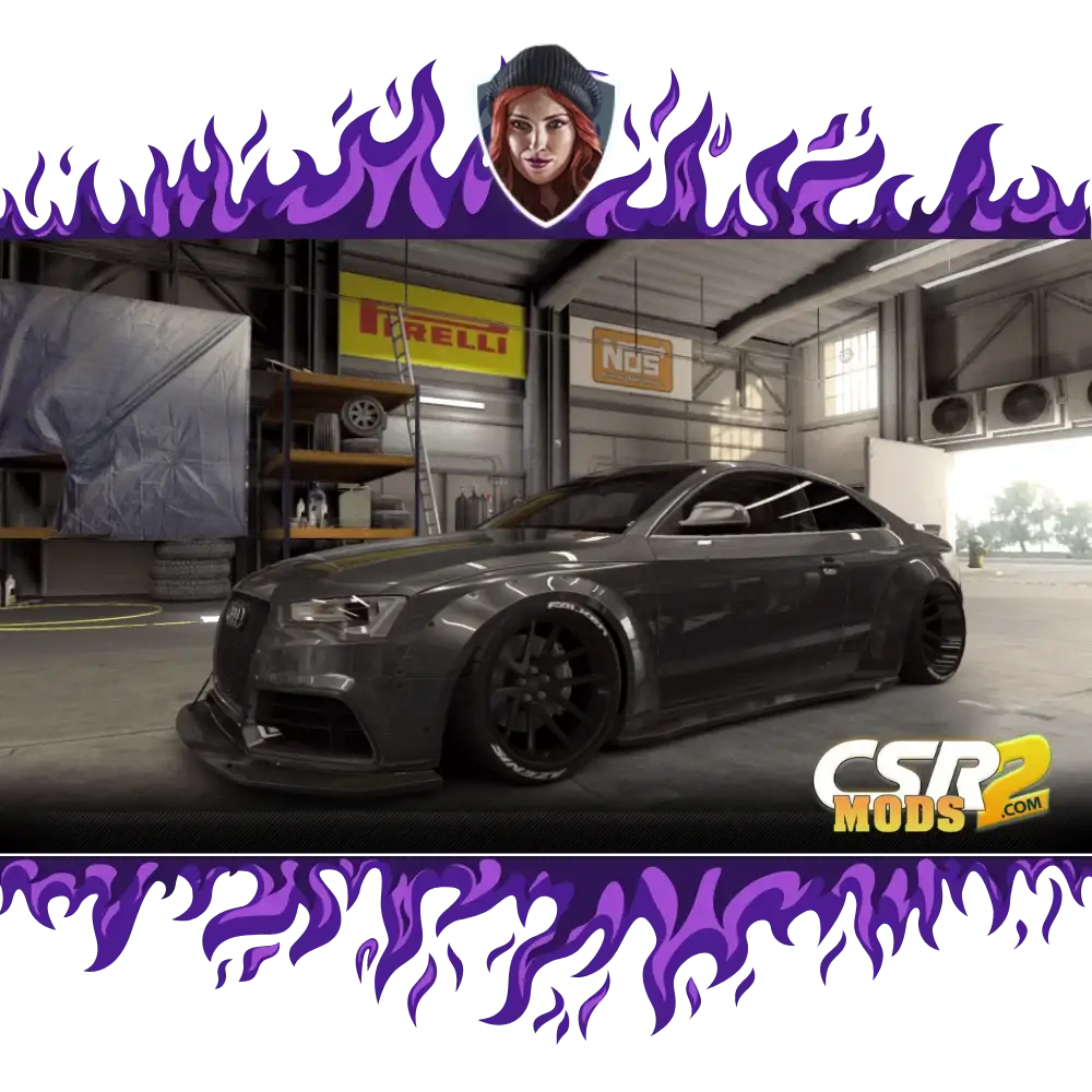 CSR2 RUBY ROSE’S LB RS 5 COUPÉ PURPLE STAR’S - CSR