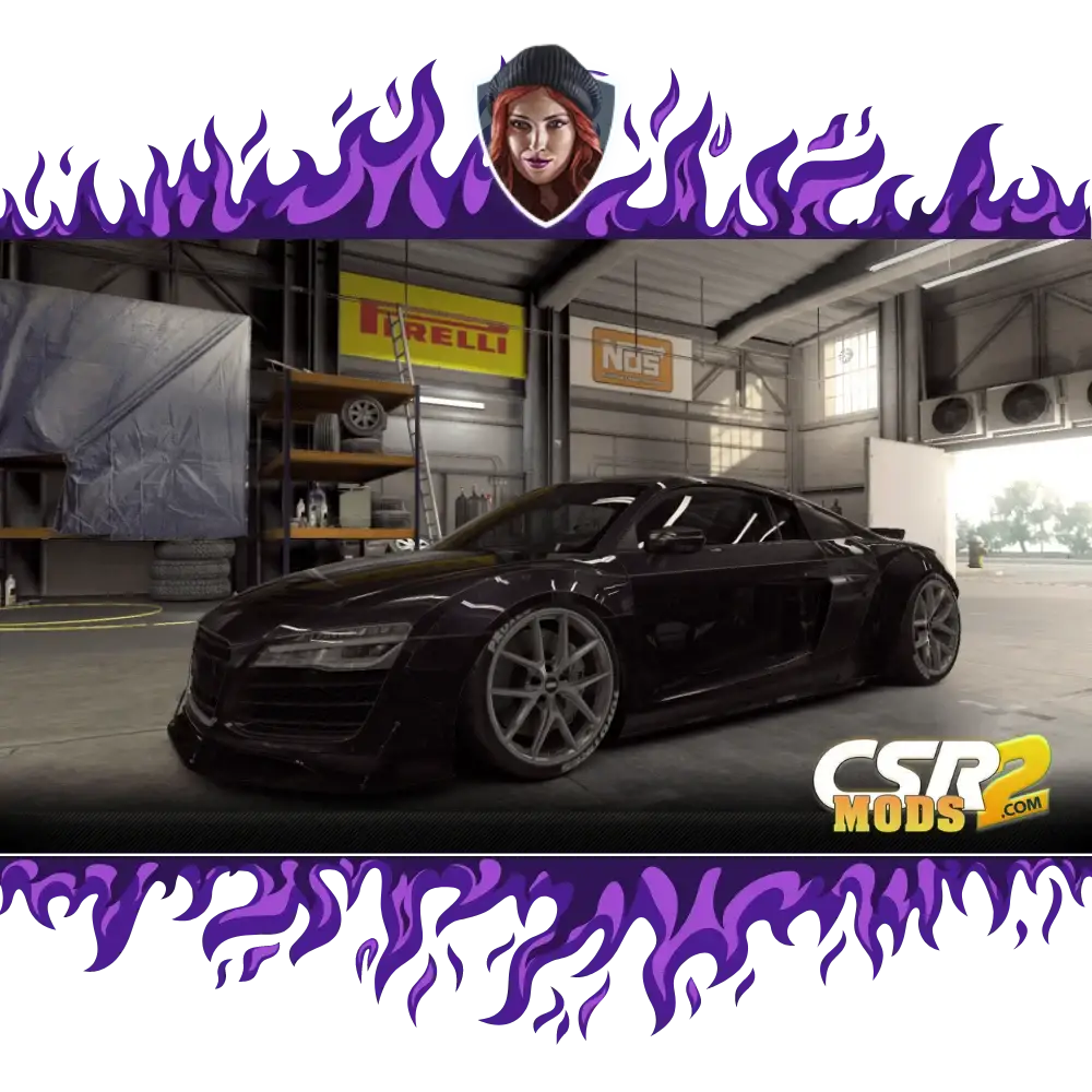 CSR2 RUBY ROSE’S LB V10 PLUS COUPÉ PURPLE STAR’S - CSR