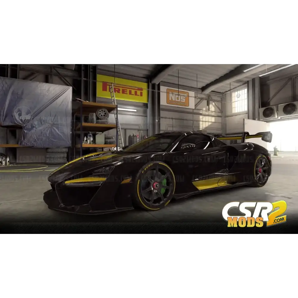 CSR2 SENNA CARBON THEME BY MSO PURPLE STAR’S - CSR RACING