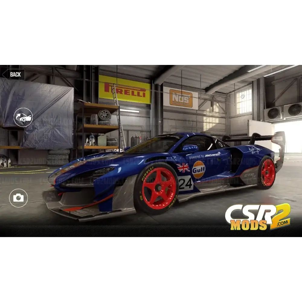 CSR2 SENNA GTR LM ’GILF LIVERY’ PURPLE STAR’S - CSR