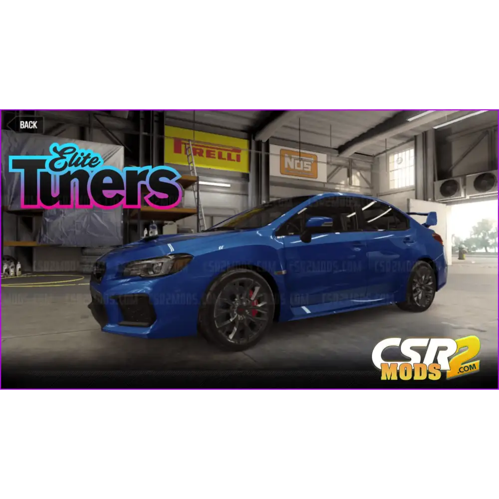 CSR2 SUBARU WRX STI PURPLE STAR’S - CSR RACING 2 MODS