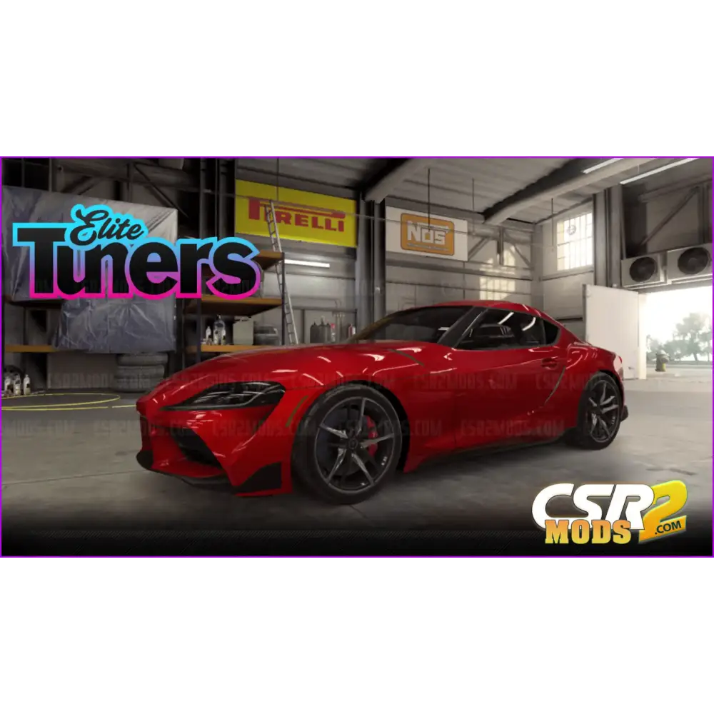 CSR2 TOYOTA GR SUPRA - CSR RACING 2 MODS