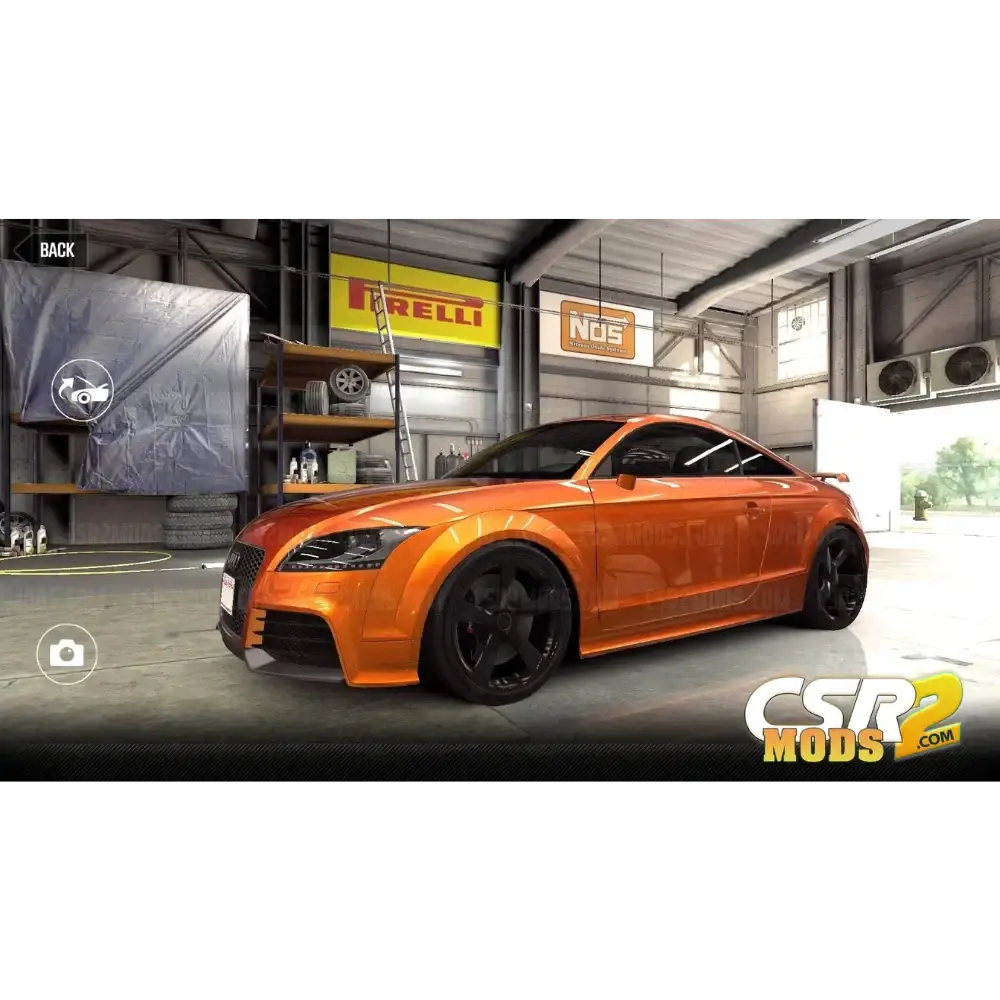 CSR2 TT RS GOLD STAR’S - CSR RACING 2 MODS