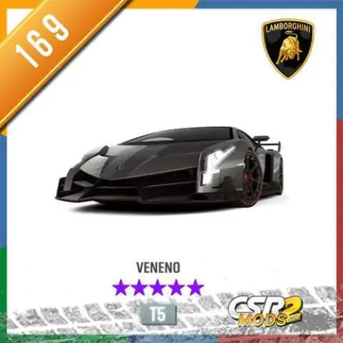 CSR2 VENENO - CSR RACING 2 MODS