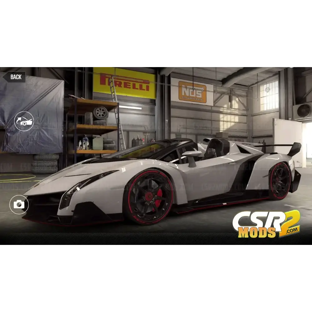 CSR2 VENENO ROADSTER GOLD STAR’S - CSR RACING 2 MODS