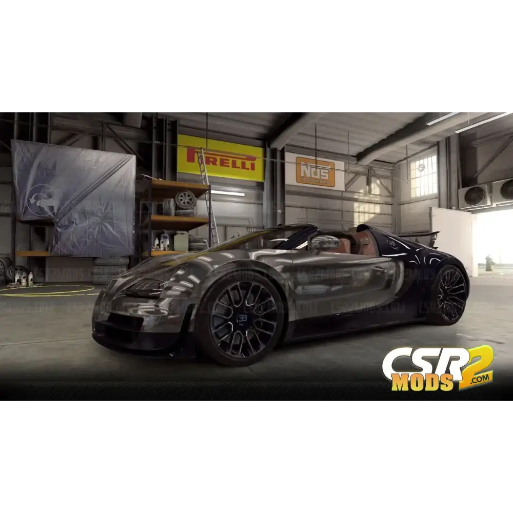 CSR2 VEYRON ’ETTORE BUGATTI’ PURPLE STAR’S - CSR