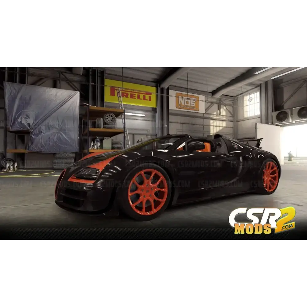 CSR2 VEYRON GRAND SPORT VITESSE WRC EDITION PURPLE STAR’S