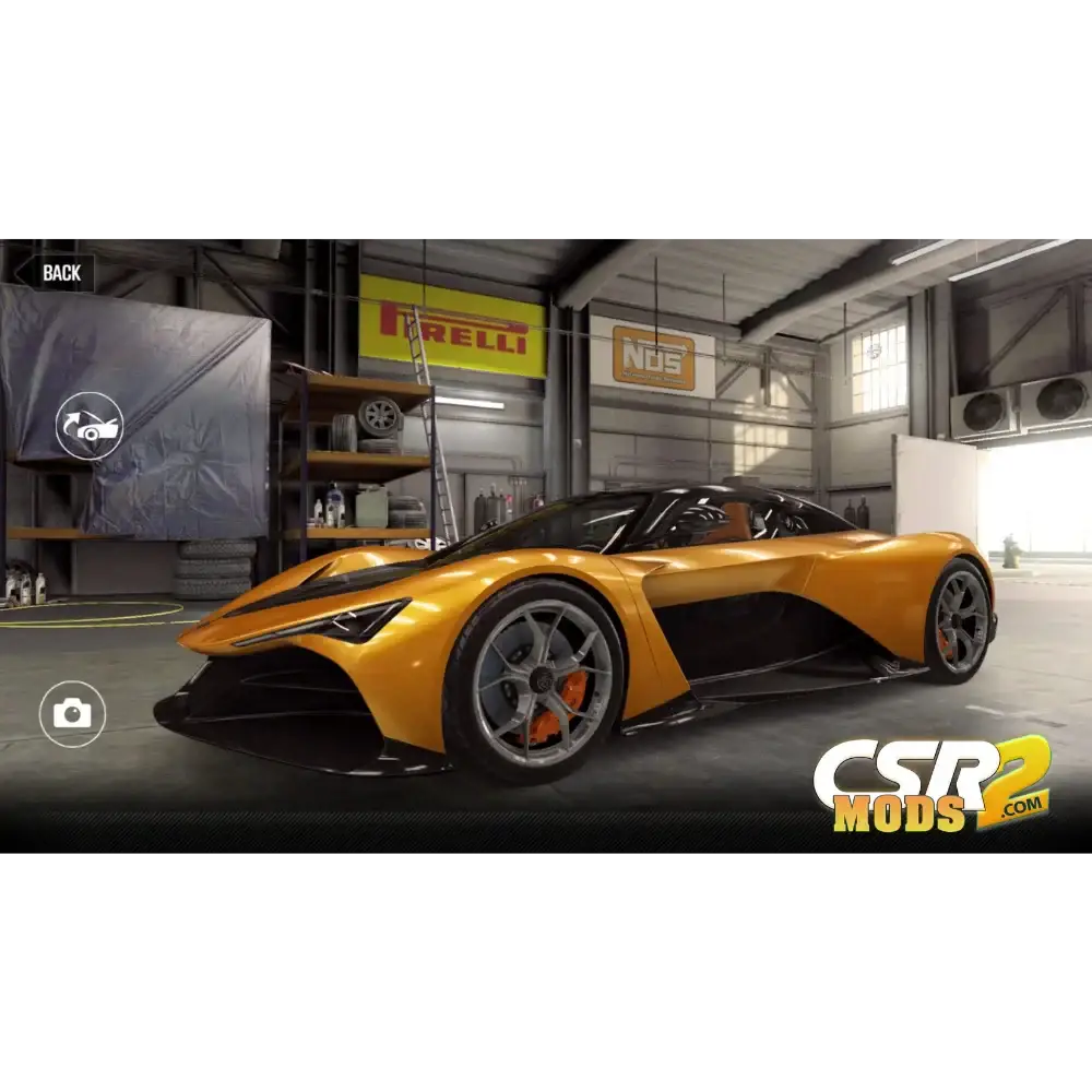 CSR2 ZENVO AURORA TUR GOLD STAR’S - CSR RACING 2 MODS